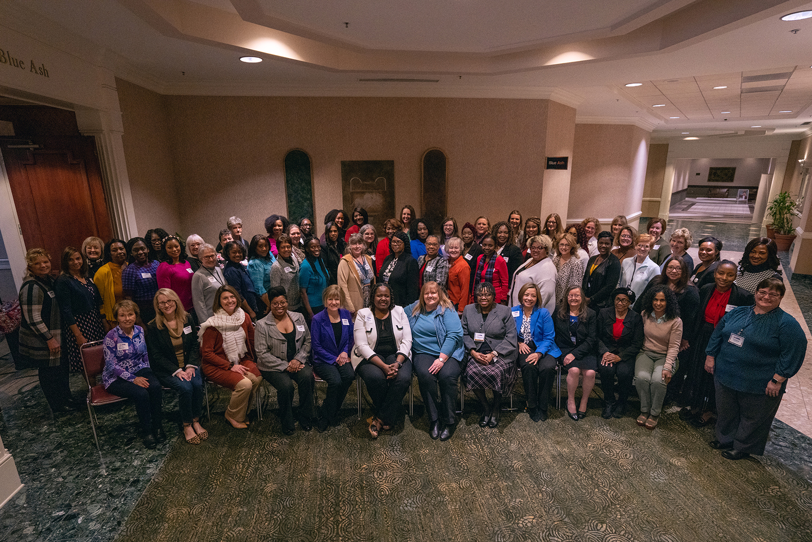 Attendees of the Adventist Women Leaders (AWL) luncheon held January 11, 2023, at the conclusion of the North American Division’s 2023 “Replenish” Adventist Ministries Convention