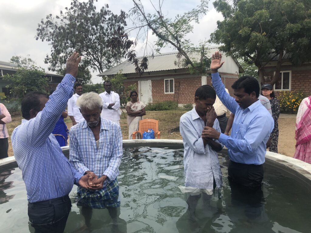 Baptisms in India in early 2020