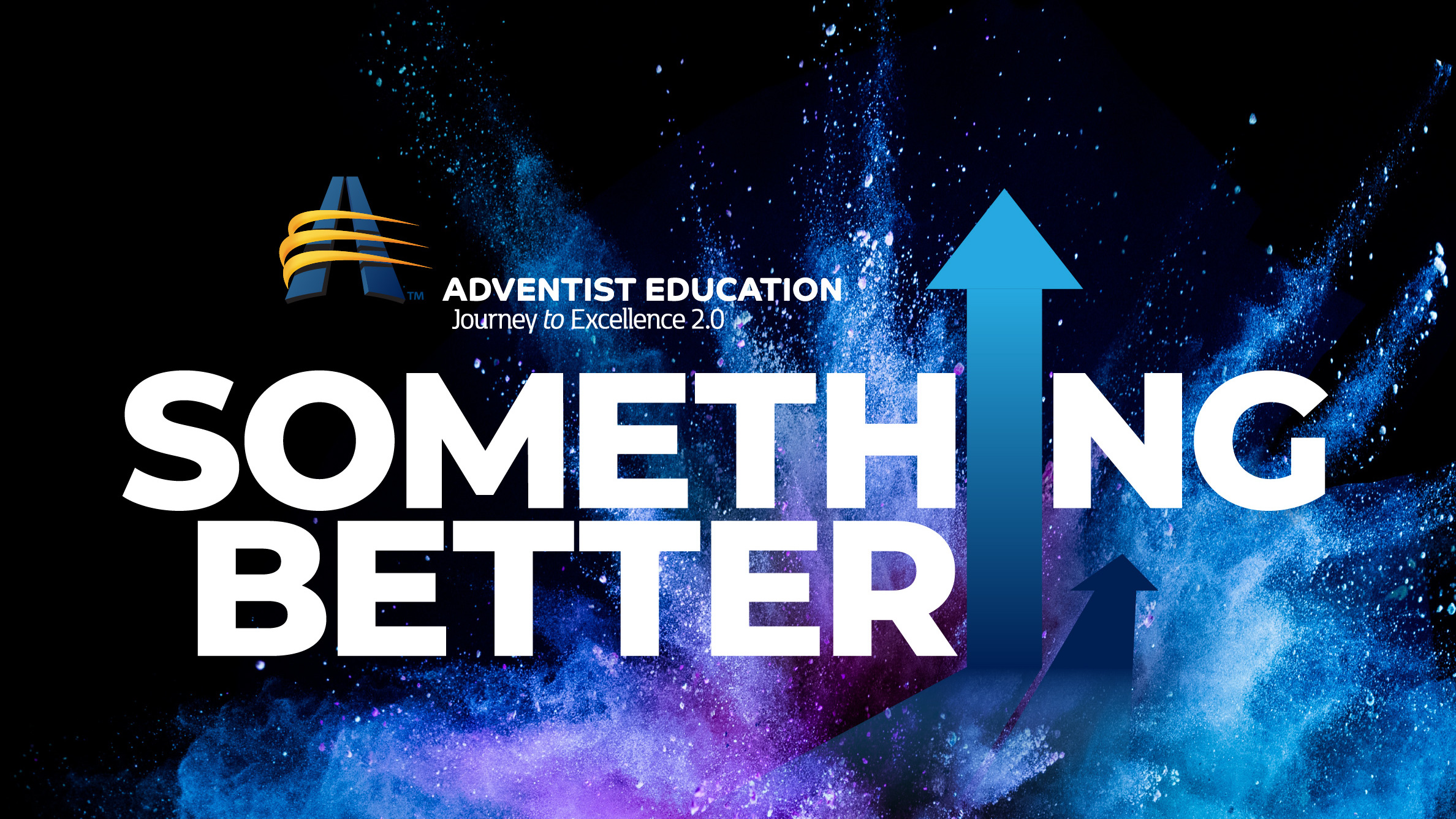 Logo for the NAD's 2023 educators' convention, titled "Something Better"