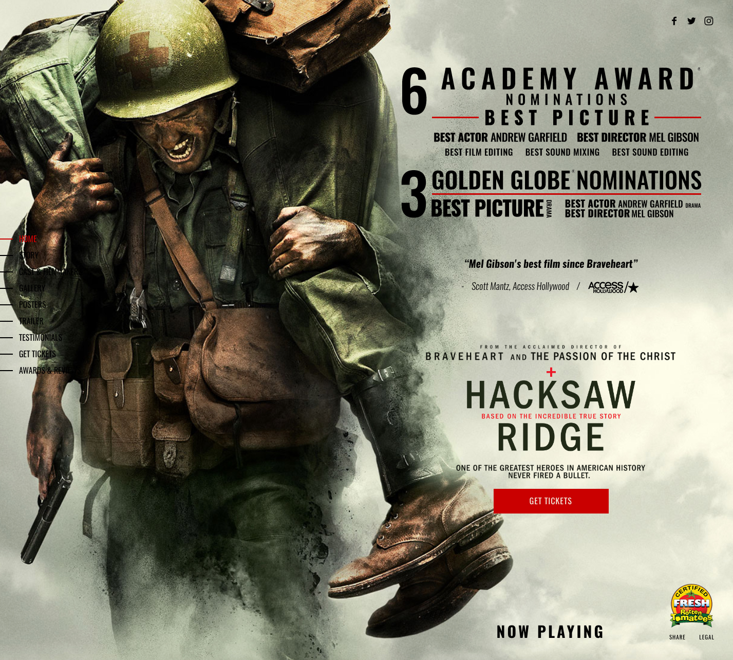 Hacksaw Ridge movie screenshot
