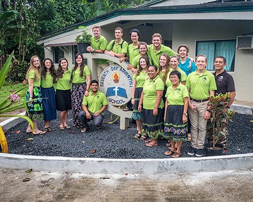 Pohnpei Adventist Mission School staff