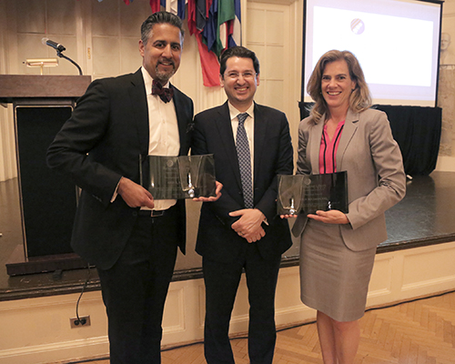 May 22, 2018, Religious Liberty Dinner award recipients and keynote speaker