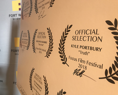 SWAU Fort Worth film festival recognition