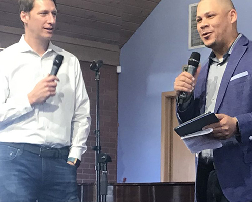 pastors from two Colorado churches in different conferences come together