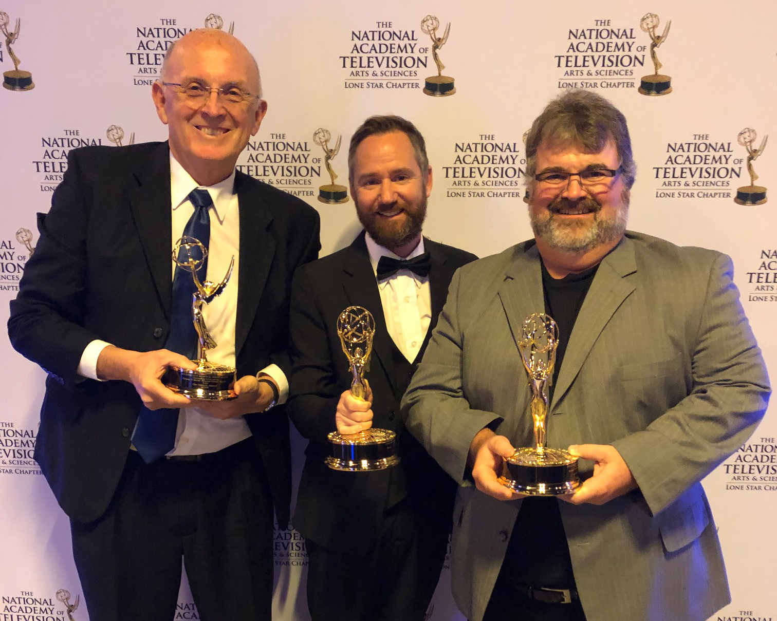 SWAU communication department receives an Emmy award on Nov. 10, 2018