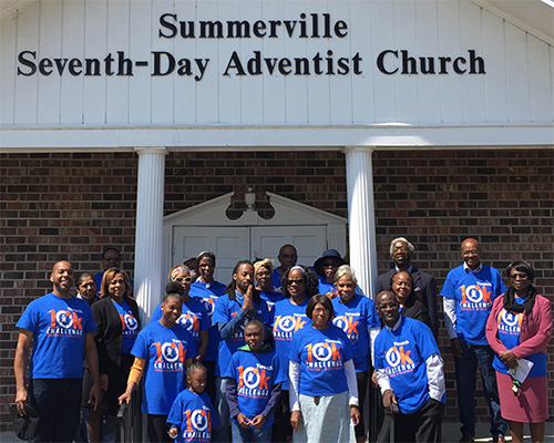 Summerville Adventist Church Touch 10K Challenge
