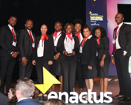 WAU 2019 Enactus team