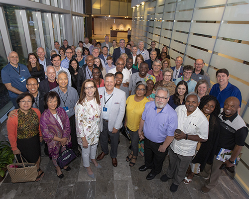 group photo from 2019 NAD Experience, AdventHealth in Florida