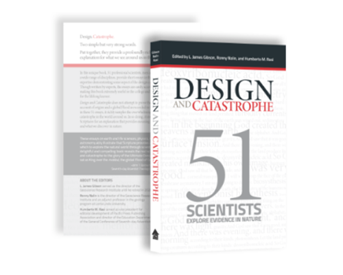 Book cover of "Design and Catastrophe: 51 Scientists Explore Evidence in Nature"