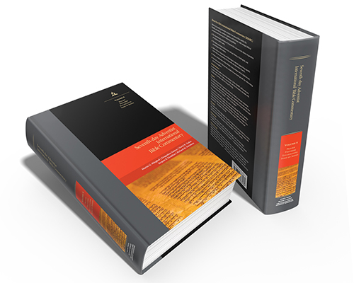 A photo of Volume 6 of the new Seventh-day Adventist International Bible Commentary. 
