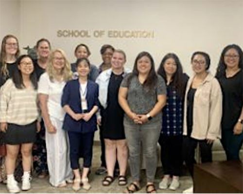 La Sierra University school of nursing group