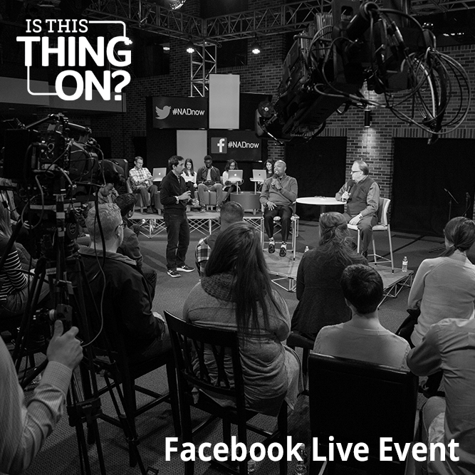 Is This Thing On? Facebook Live Event at Union College 2017