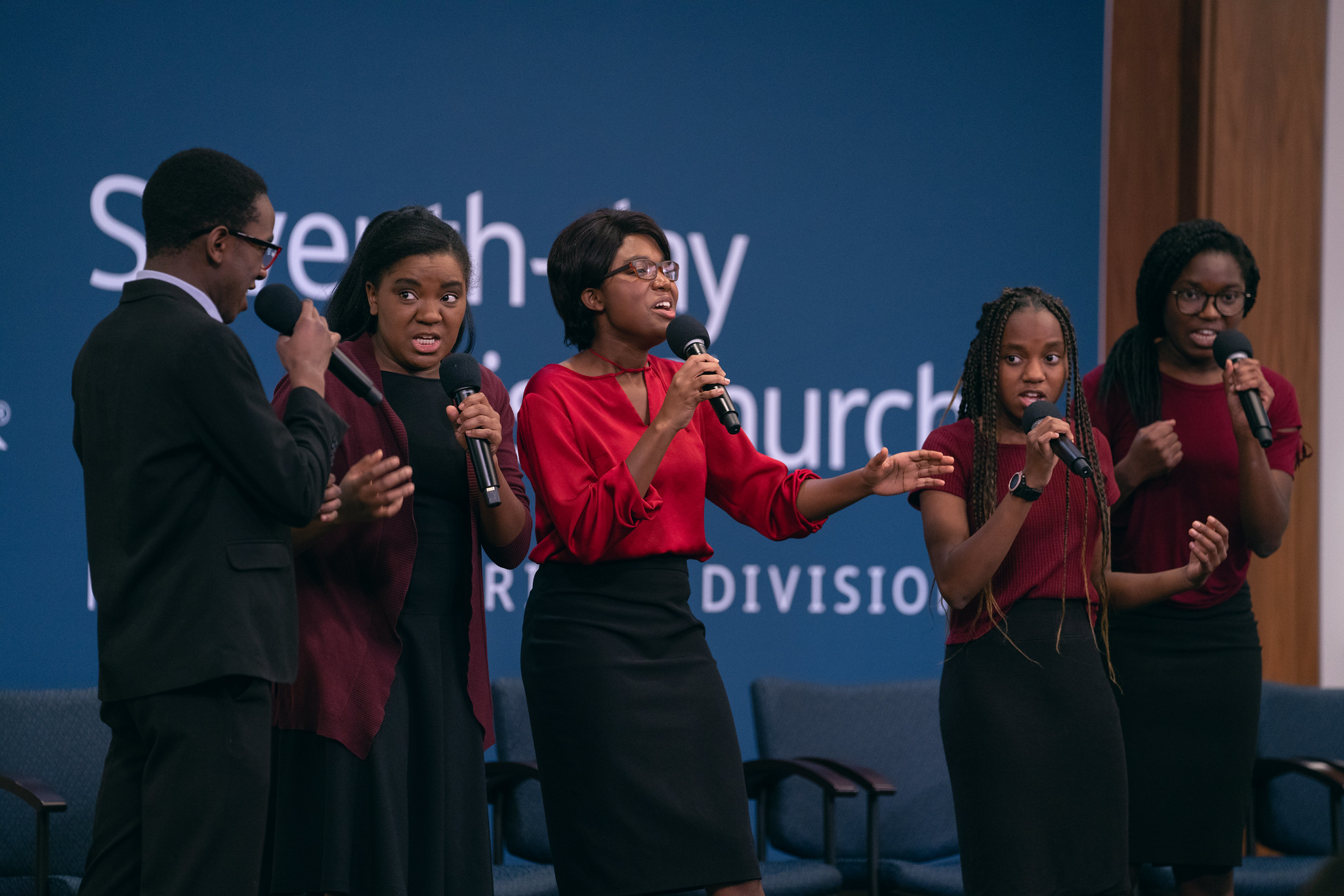 Sabbath morning with inspirational music provided by five young people of the Tsikirai family: Tino, Timothy, Tapo, Tendo, and Tata, playing piano, cello, viola, and violin, and singing