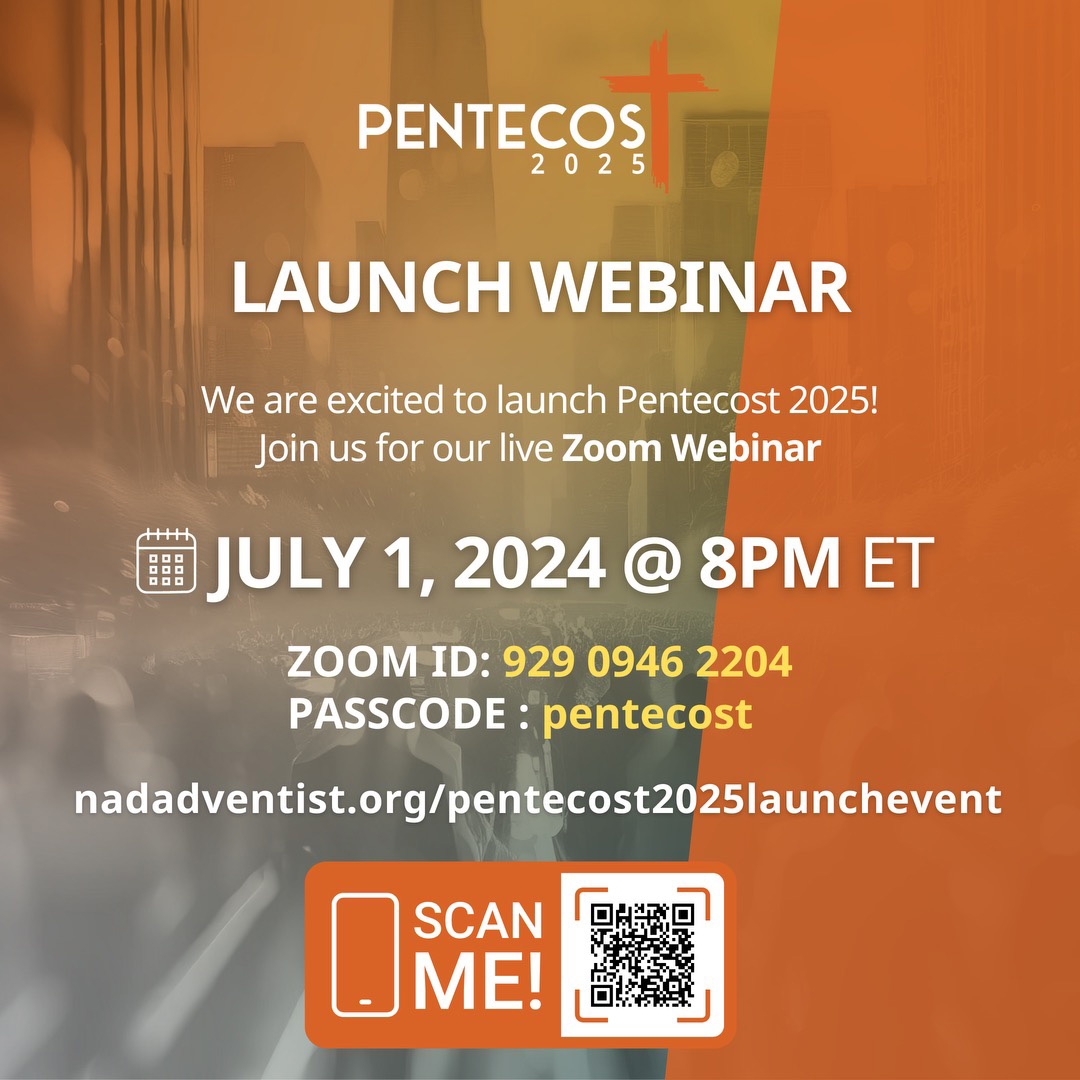 Pentecost 2025 July 1 2024 webinar flyer