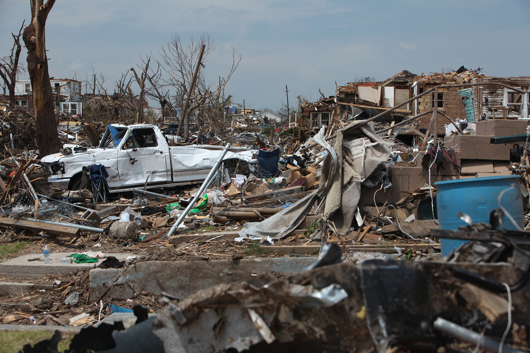 Tornado aftermath