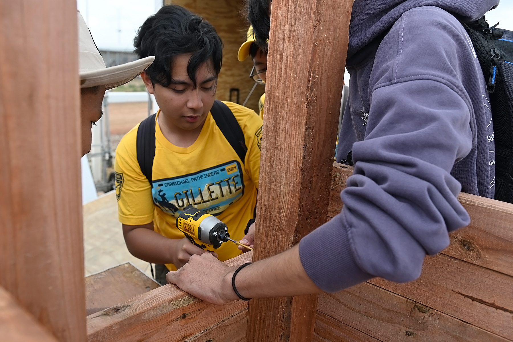 Adventist Community Services coordinates hygiene kit and grow box projects at Pathfinder Camporee