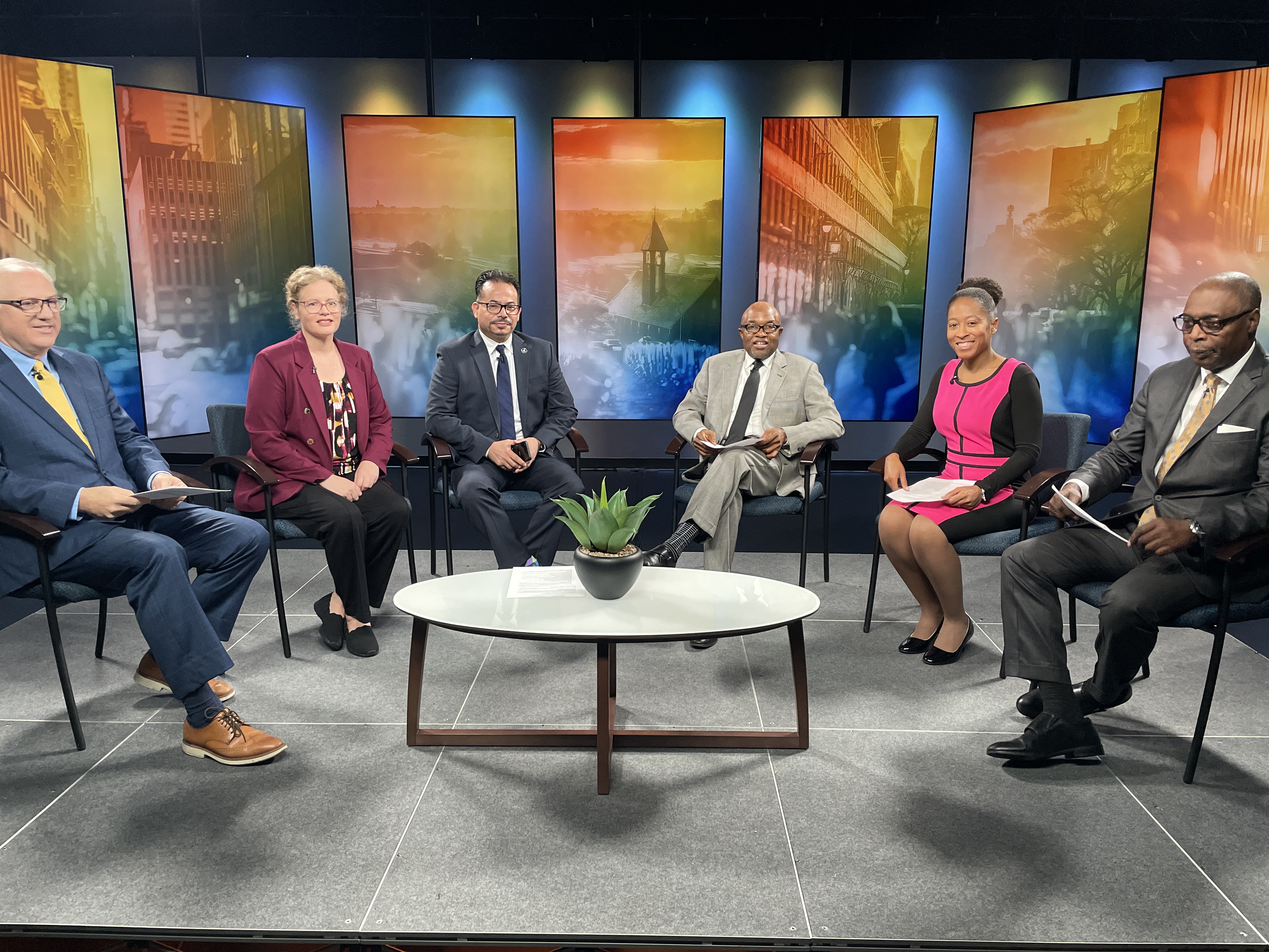 NAD leaders during the first taping of the Pentecost 2025 webinar